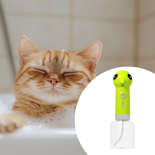 KiBcsLic Espumador de xampu para animais de estimação Chuveiro elétrico para cães Dispensador automá