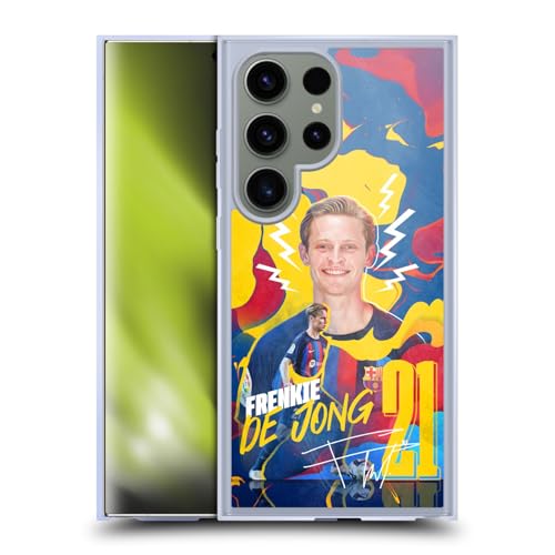 Coque FC Barcelona Frenkie de Jong rechargez votre Galaxy S24 Ultra sans fil