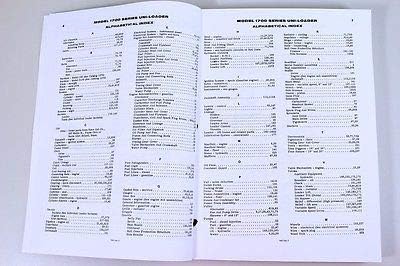 Alphabetical Index from a Parts Catalog
