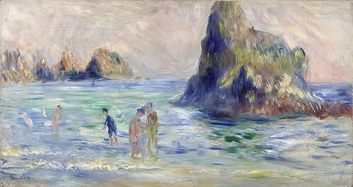 Lienzo de Renoir Moulin Huet Bay para transformar paredes vacías de casa, 60x90cm