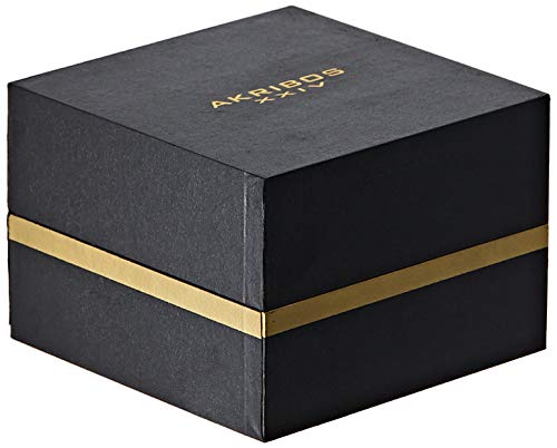 Akribos Xxiv Women's Watch Sharp Sunray Dial - Seconds Subdial On Stainless Steel Bracelet - Ak806 #TOP4