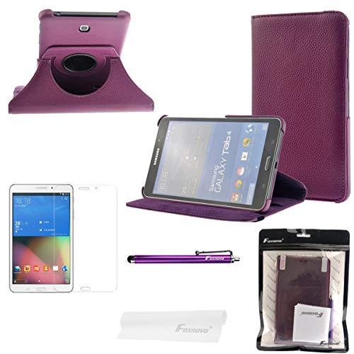 Mobestech Tablet Protector Case Screen Guard Stylus Pen PU Leather 360-degree Rotating Heavy Duty Shockproof Full-Body Rugged Shell Case 7.0 inch