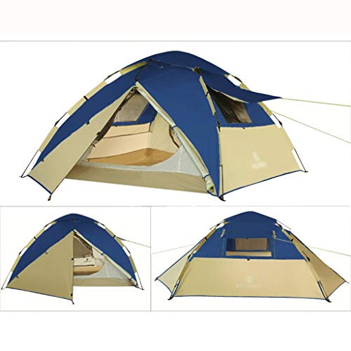 Carpa GeRRiT automática para 3-4 personas resistente al viento miniatura 2