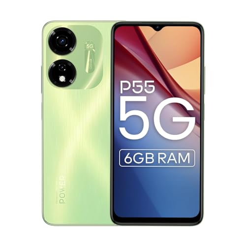 Image of Itel P55 5G (128 Storage，Up to 12GB RAM with Memory Fusion | Media Tek Dimensity 6080+ 6nm 5G Chipset | 50MP Dual AI Camera | 2 Years Warranty | 6.6''HD+90Hz Display | 5000 mAh Battery