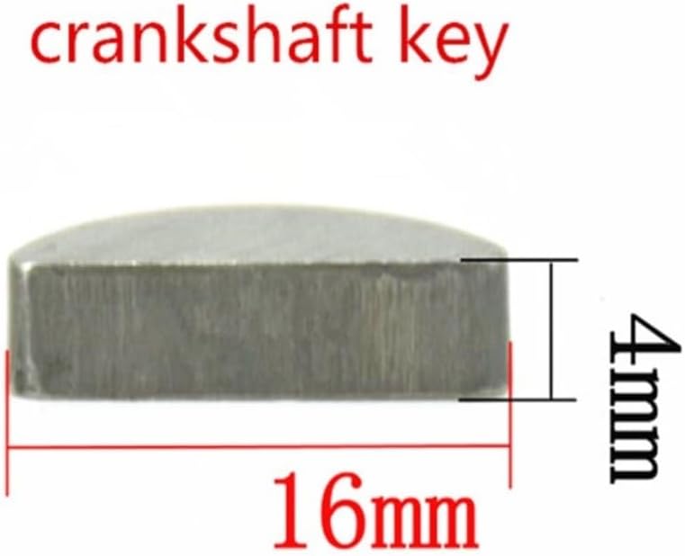 10 X GXV160 Crankshaft Key Flywheel Key Fit for GXV160 1P68F HR*216 196 163CC 5.5HP Engine Lawn Mower(10pcs crankshaft Key)