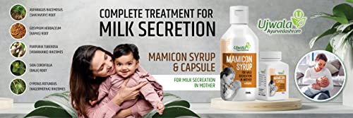 Mamicon Capsule and Syrup Combi Pack I For Milk Secretion In Mother I Reduce Breast engorgement I Prevent Mothers From Candida Fungus I Open... - Image 6