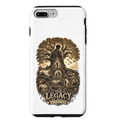 Legacy Lives On Father Tree Roots �r���e�[�W �t�@�~���[ ���� �X�}�z�P�[�X iPhone 7 Plus/8 Plus �p