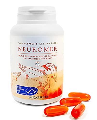 NUTRILYS - Neuromer® - Complément Alimentaire - Oméga 3/6/9, Vitamines A/D, + de 30 Acides Gras - 90 capsules