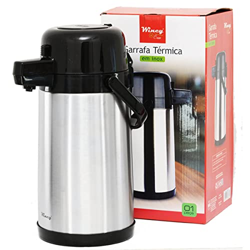 Garrafa Térmica Inox 2,5 Litros Wincy