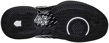 K-Swiss Men's Hypercourt Supreme Tennis Shoe, Black/White, 8.5 M | Image 3