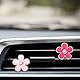 6 Stück Gänseblümchen Blume Auto Lufterfrischer Clip Auto Innenzubehör Mädchen Frauen Auto Aromatherapie Ätherisches Öl Diffusor für Auto, Wohnzimmer, Büro