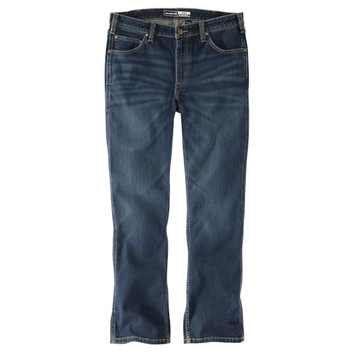 Carhartt Men's 106570 Rugged Flex® Slim Fit Low Rise 5-Pocket Bootcut J