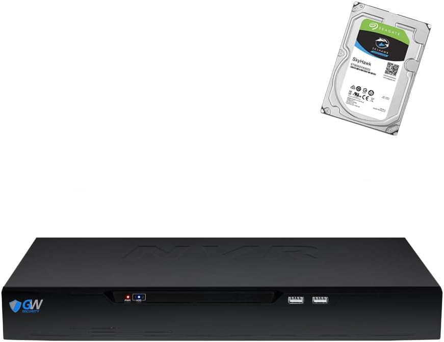 GW Security 12MP 4K Channel NVR TAA NDAA Bahrain Ubuy - Main Image