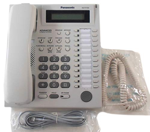 Teléfono Panasonic KX-T7731 Blanco miniatura 1