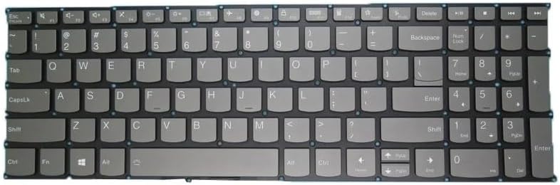 Laptop Parts Laptop Keyboard for Lenovo for Ideapad 1-15IJL7 15IGL7 15IRU7 15IAU7 15ALC7 15AMN7 15ADA7 English US United Kingdom UK Backlit(United Kingdom UK)