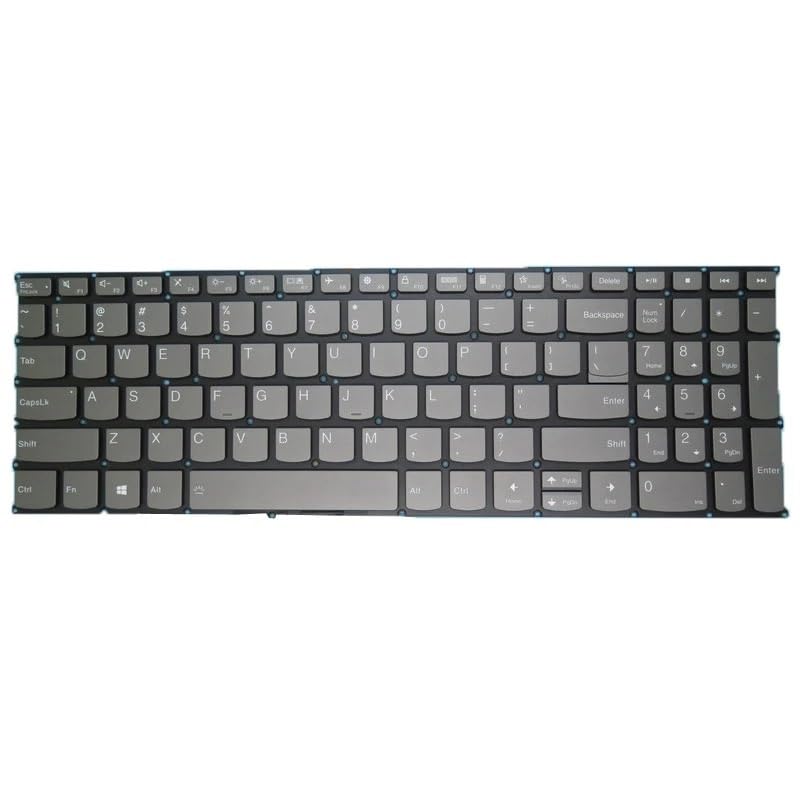 Laptop Parts Laptop Keyboard for Lenovo for Ideapad 1-15IJL7 15IGL7 15IRU7 15IAU7 15ALC7 15AMN7 15ADA7 English US United Kingdom UK Backlit(United Kingdom UK)