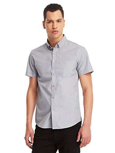 Kenneth Cole Men's Short-Sleeve One-Pocket Shirt