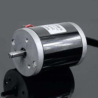 EdricShop DC Motor Turn Large Torque Low Noise Double Ball Bearing Micro Bead Lathe DC Motor