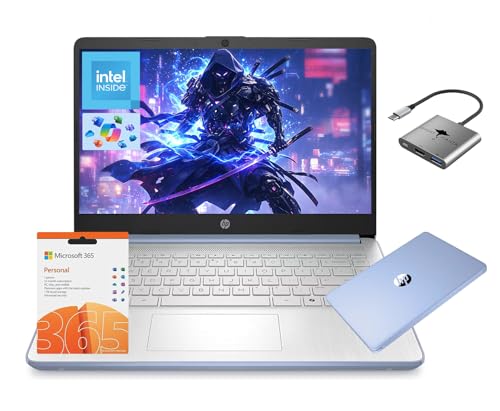 HP Laptop 14" Intel Celeron N150 4GB RAM 128GB SSD Windows 11 miniatura 1