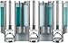 Produktbild BETEC 66345 Seifenspender Aviva III Chrom mit 3 Kammern Wandmontage