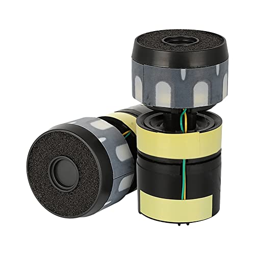 Pqahffowr Capsule de Noyau de Microphone Dynamique 2 Pièces en Plastique pour Le Remplacement de la Capsule de Microphone sans BETA58