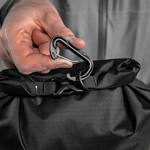 Matador 8L Waterproof Dry Bag; Kayaking, Boating, Paddle Boarding, Fishing, Hiking, Camping; Black, TPU, 8 Liter - Image 3