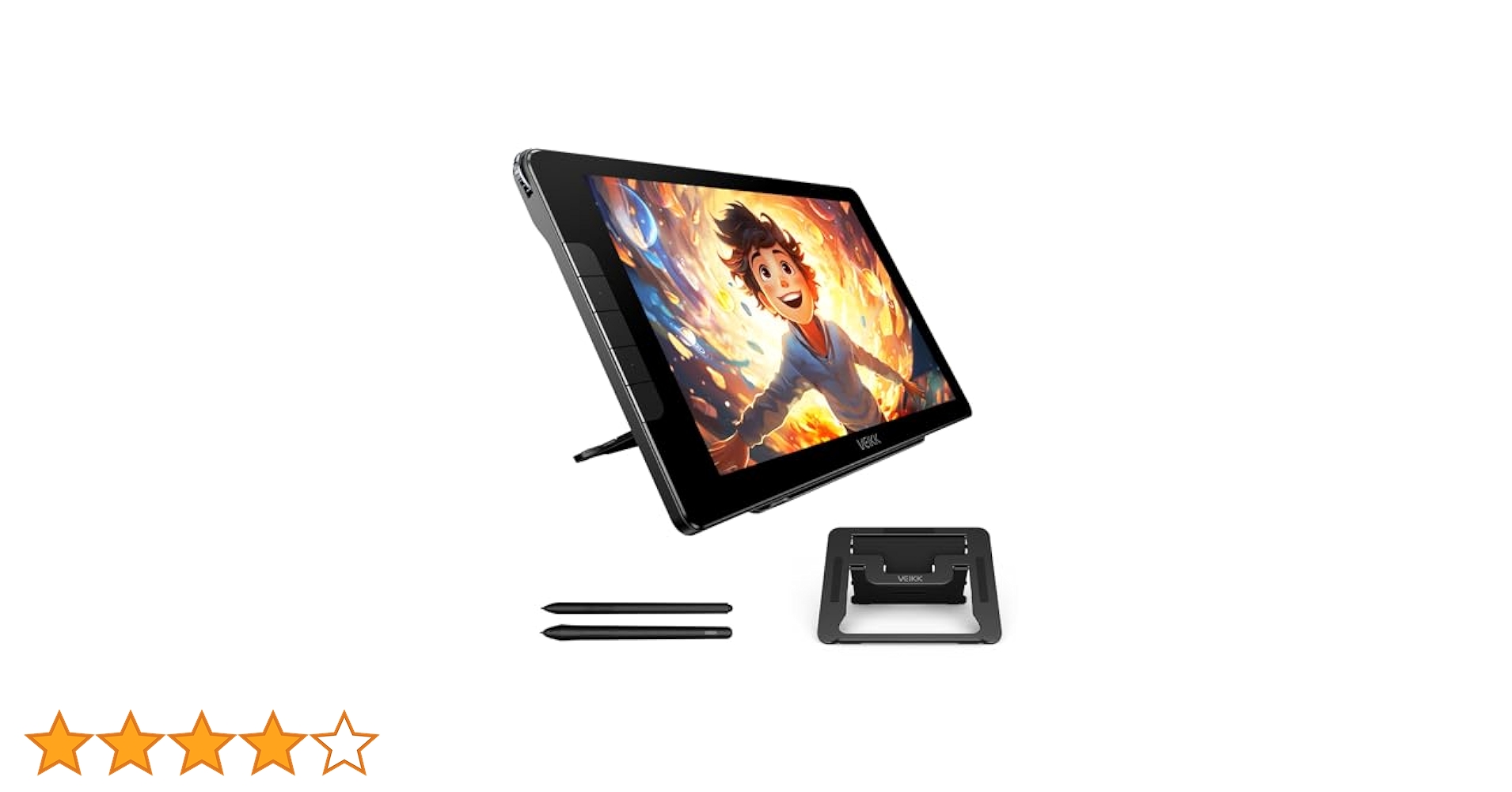 超美品】VEIKK Studio 16 液晶ペンタブレット本体