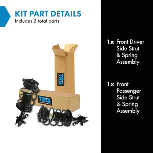 Image of TRQ Front Strut and Spring Assembly Set Loaded