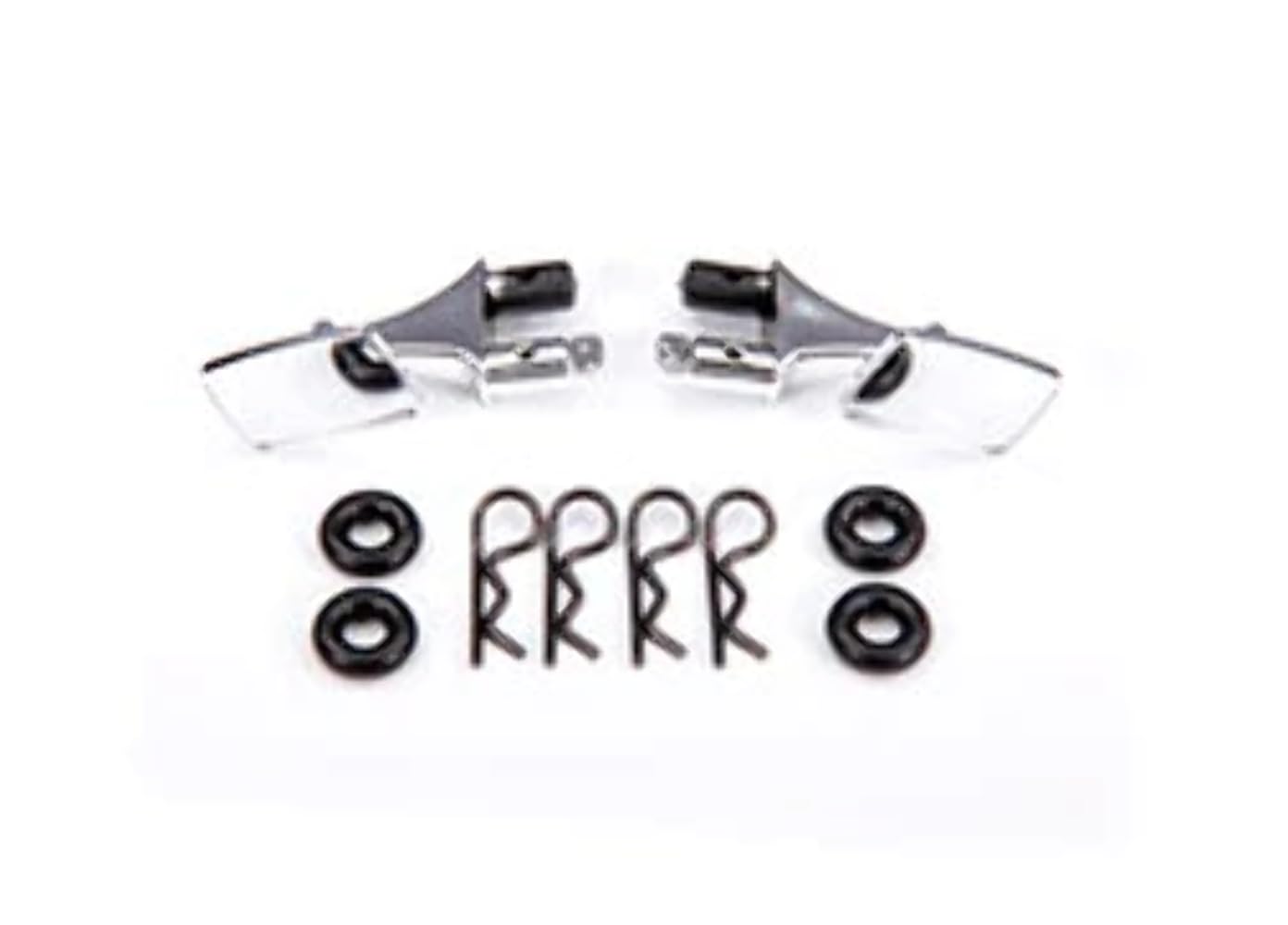 Espejo lateral cromado Trx9111 de Traxxas repuesto original para carrocerías RC 2