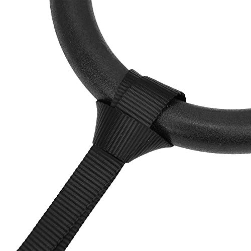 Anillas de gimnasia para entrenamiento con correas ajustables y anillos ABS miniatura 6