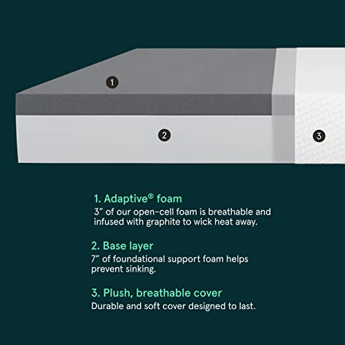 Tuft & Needle - Legacy Original Full Mattress, Medium-Firm Feel, Cooling, Pressure Relief, Certipur-Us, 100-Night Trial #TOP5