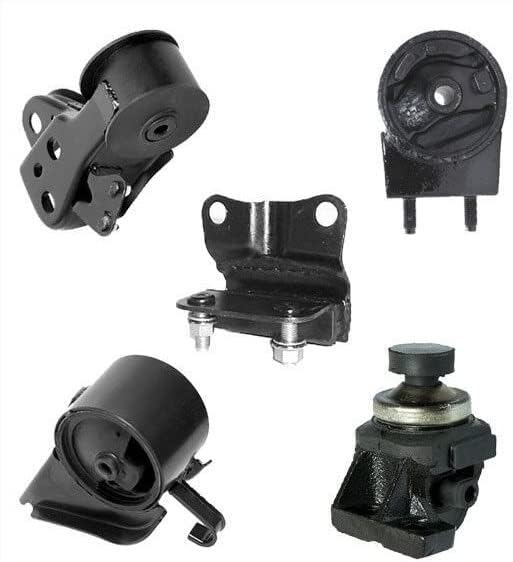 Motor del motor y montaje de la transmisión 5PCS Set para 1993-1997 Mazda 626 2.5L transmisión automática