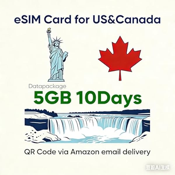 Karta eSIM dla amerykańskiej i kanadyjskiej przedpłaconej karty eSim Pay as You Go Brak danych umowy Pakiet 5 GB10 dni
