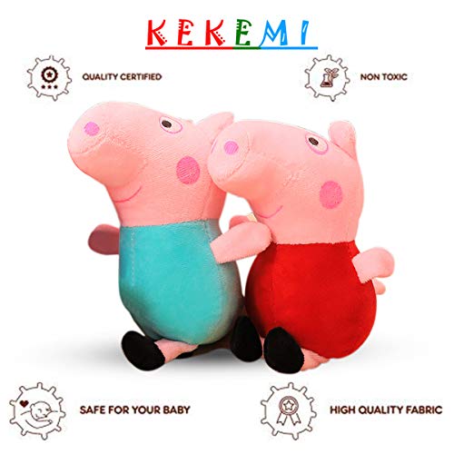 Image of KEKEMI Non-Toxic Hugable Cute Stuff Teddy Bear Soft Toys for Kids /Gift, Size 7 Inches (Pack of 2)