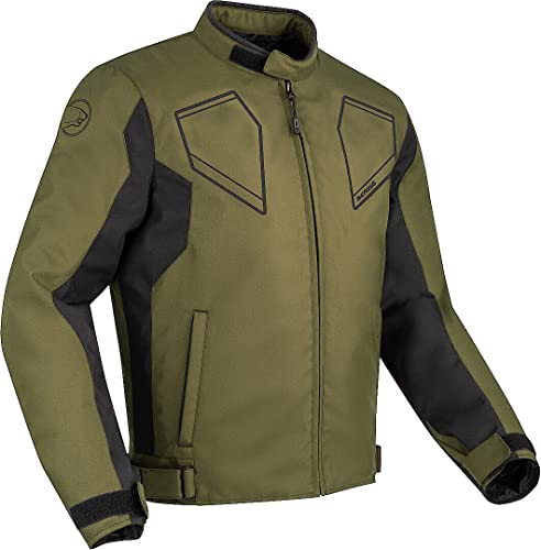 Bering Asphalt Motorrad Textiljacke Khaki M