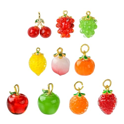 Breloques fruits fait main pour créer un cadeau personnalisé