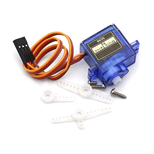 Alamscn 5Pcs Sg90 9G Servo Motor + 16 Channel Pwm Servo Motor Driver Pca9685 Iic Module 12-Bit Diy Kit For Rc Robot Arm Helicopter Airplane Car Boat Remote Control For Arduino For Raspberry Pi #TOP3