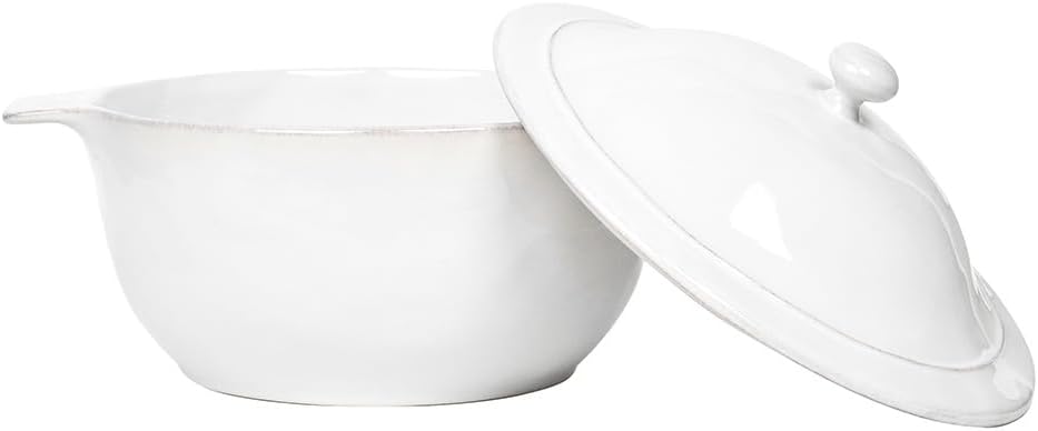 Juliska Puro Mini Cocotte with Lid - Whitewash