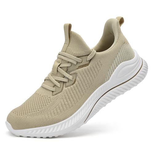 Image of Slow Man Mens Walking Sneakers Wide Width Slip on Tennis Shoes,Lightweight Breathable Running Shoes,Ideal for Athletic Workout Gym Jogging and Casual Wear