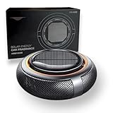 STANRISE 車用アロマディフューザー ソーラー回転式 カーフレグランス 芳香剤 アロマディフューザー オイル付き フランス製香料使用 配線不要 香り長持ち インテリア 車用品 おしゃれ （クリスタルブルーム）