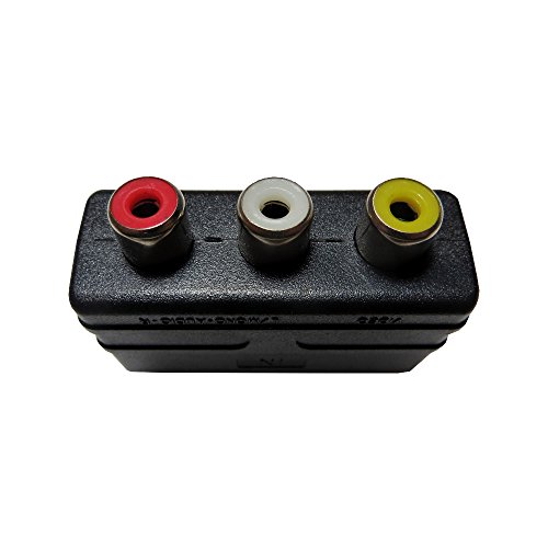 PSBasics Scart Adapter | Audio Video Cinch zu Scart | AV Adapter Stecker TV Spielkonsolen – Bild 6