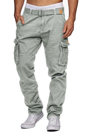 Indicode Herren William Cargohose aus Baumwolle m. 7 Taschen inkl. Gürtel | Outdoorhose Lt Grey, L für 39,99 EUR (-33%) statt 59,99 EUR bei amazon.de Bild: Indicode Herren William Cargohose aus Baumwolle m. 7 Taschen inkl. Gürtel | Outdoorhose Lt Grey, L für 39,99 EUR (-33%) statt 59,99 EUR bei amazon.de