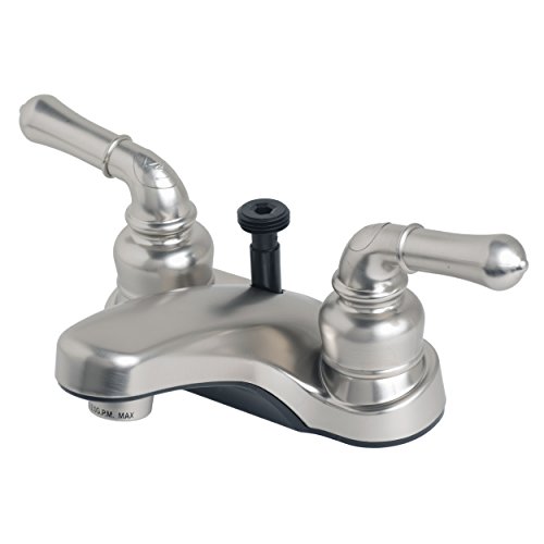 Builders Shoppe 2009BN RV/Motorhome Non-Metallic Centerset Lavatory Faucet with Shower