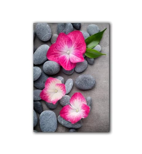 Peinture sur toile zen stone affiche art mural salle de bain 42x60
