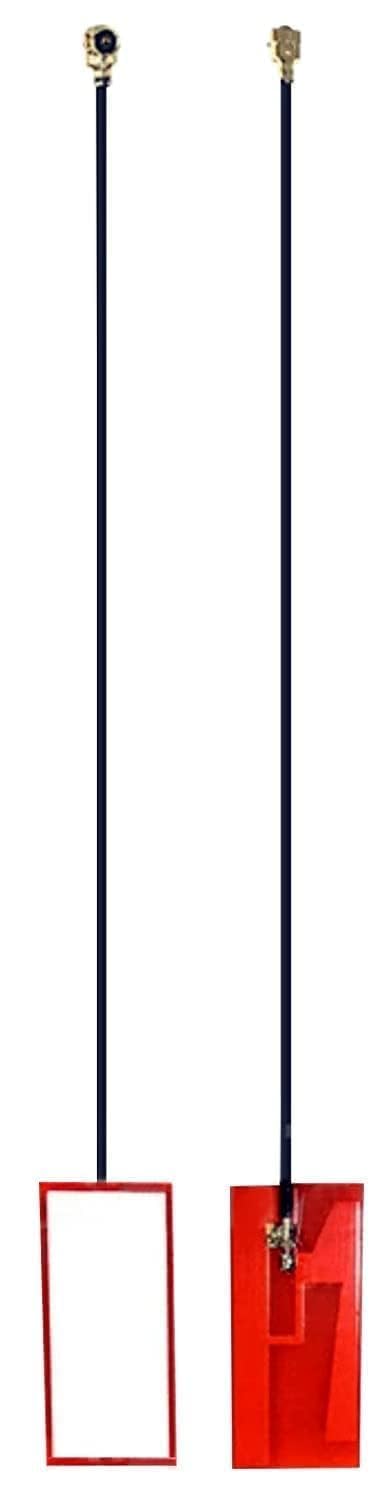 Set of 2x 10cm (4in) I-PEX MHF (IPEX1) 2.4 GHz 5 GHz Antenna High Gain for WiFi 5 & 6 Adapters Laptops Notebooks & Desktops