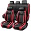Black Red 5 Seats