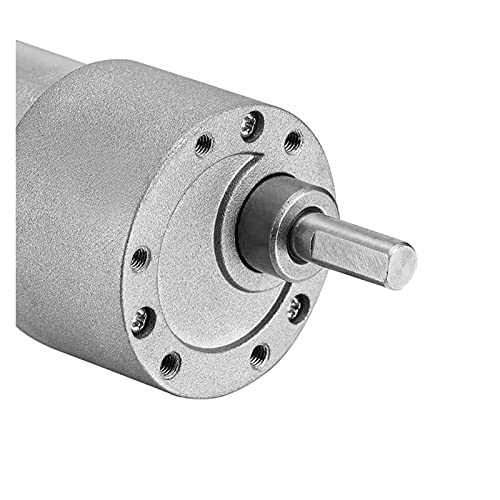 Brewix Motor Jgb37-520 D C 6V/12V/24V High Torque Gear Motor All Metal Gear Box Electric Motor : 12Rpm, Voltage : 6V Motor (Color : 6V, Size : 12Rpm) #TOP2
