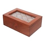 Design en vintage avec une touche d'élégance : présente un design en vintage, largement utilisé, petite vitrine, organisateur transparent