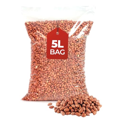 Beewarm 5L Bag Peanuts Wild Bird Peanuts for Wild Birds Bird Nuts Nuts for Birds Wild Bird Food.