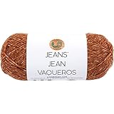 (1 Skein) Lion Brand Yarn Jeans Yarn, Top Stitch